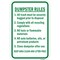 Signmission Safety Sign, 12 in Height, Aluminum, 18 in Length, 25224 A-1218-25224 - alternate 1